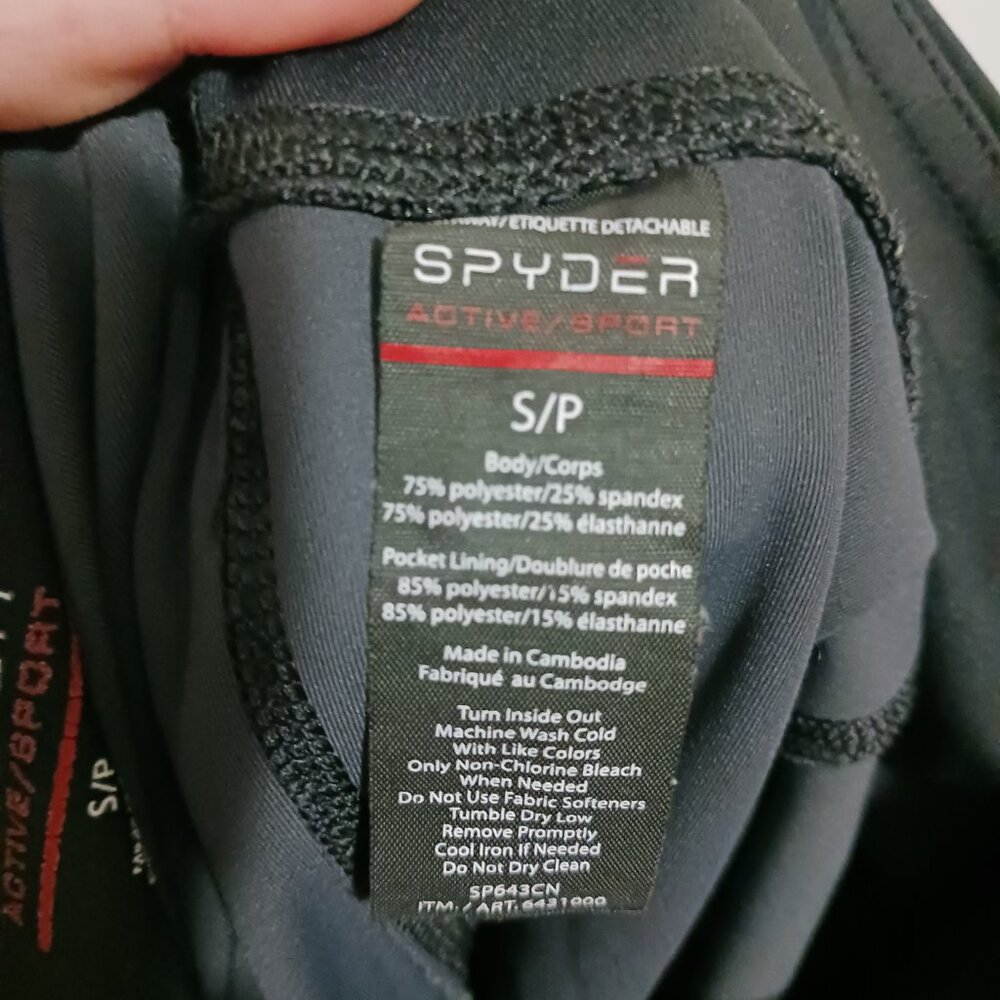 Spyder Full Length Camo Leggings with Side Pockets Women's Size S/P - Picture 4 of 4